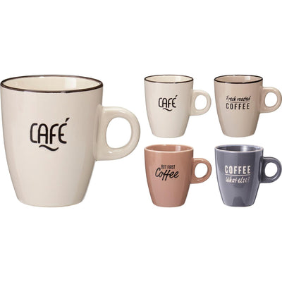 Excelente taza de loza para el hogar 220ml.