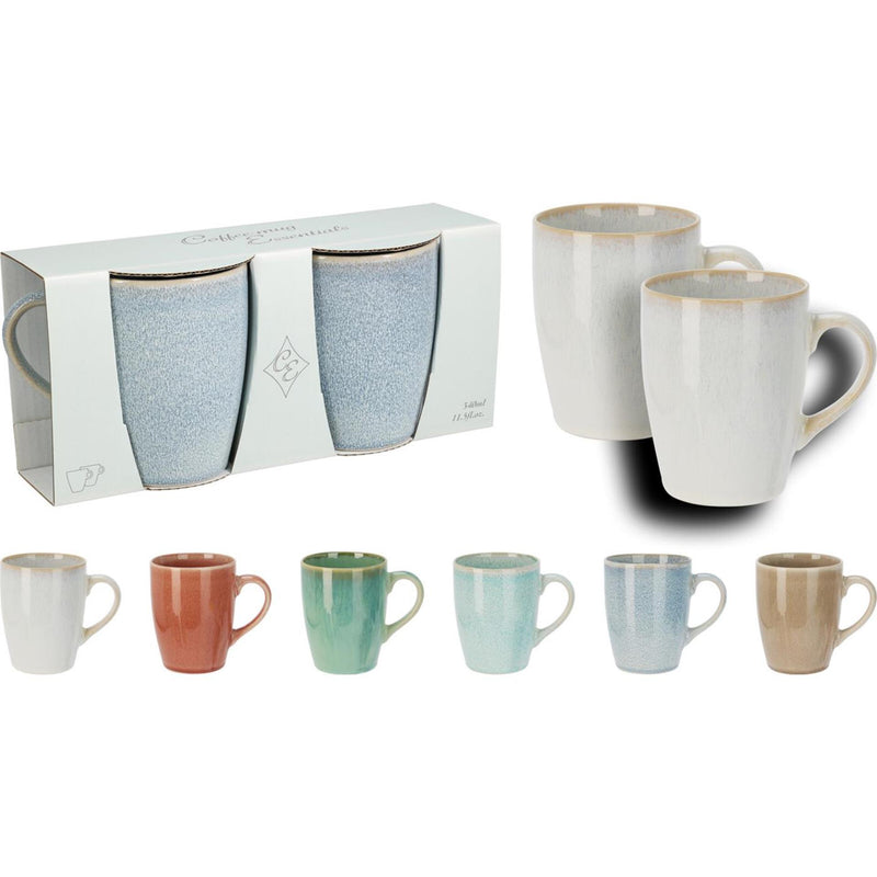 Z1 set 2 mug in gres terracotta 340ml