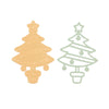 Nellie's choice • shape die kerstboom versierd
