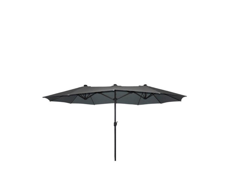 Ombrellone Sens marbella 450x270 cm antracite