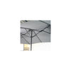 Ombrellone Sens marbella 450x270 cm antracite