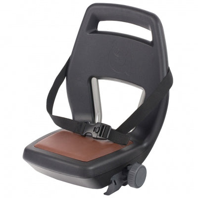 Asiento trasero junior 6+ reposapié + cinturón negro marrón