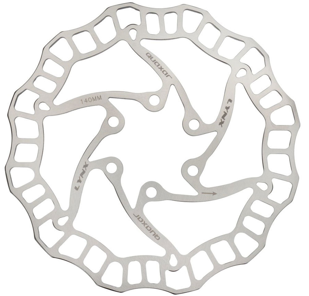 Rotor de disco de 6 orificios de alto rendimiento Quaxar lynx | 160mm