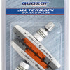 Quaxar triple cartridge color brake shoes