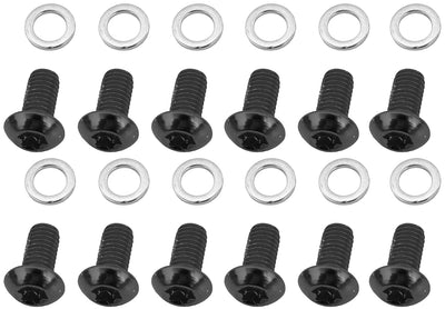 Quaxar disc brake screws set of 12 | rot