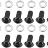 Quaxar disc brake screws set of 12 | gold