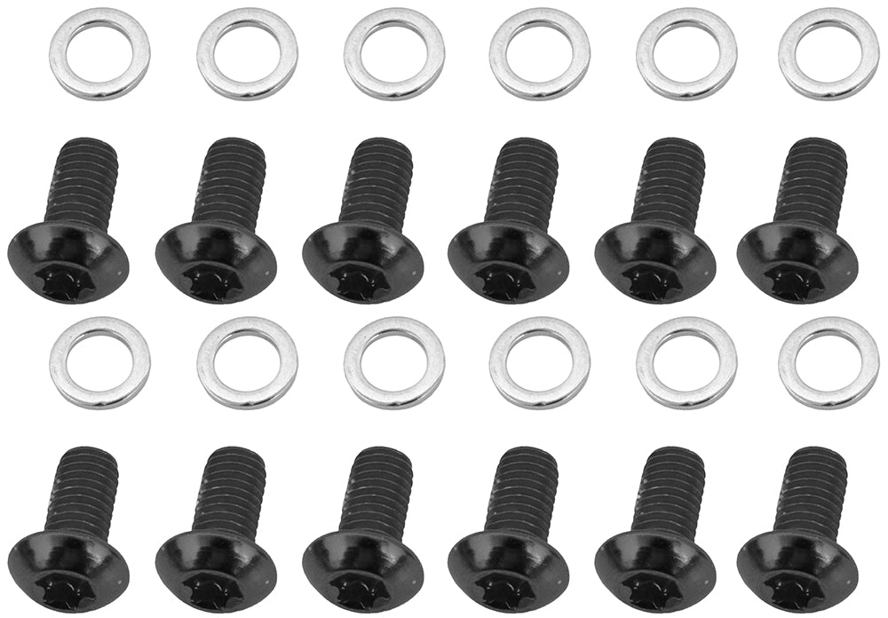 Quaxar disc brake screws set of 12 | gold