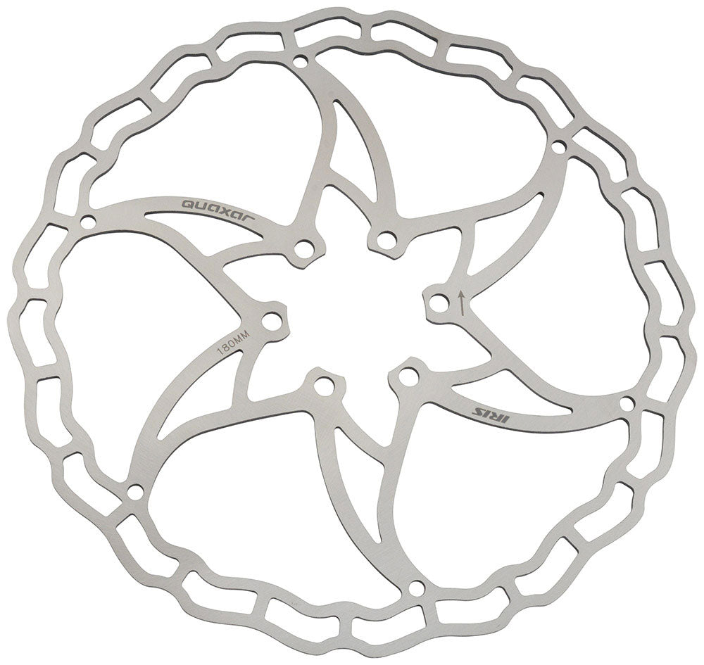 Rotor de disco ultraligero de 6 orificios Quaxar iris | 160mm