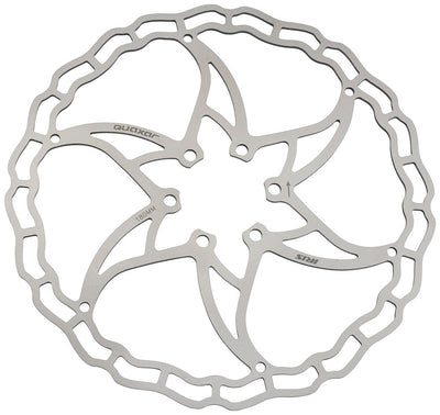 Quaxar iris ultra-lightweight 6-hole disc rotor | 160mm