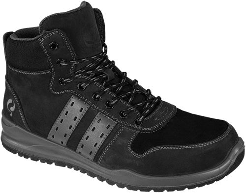 Quick werkschoen sport qs0911 s3 | zwart grijs | maat 38 - 00.114.007.38