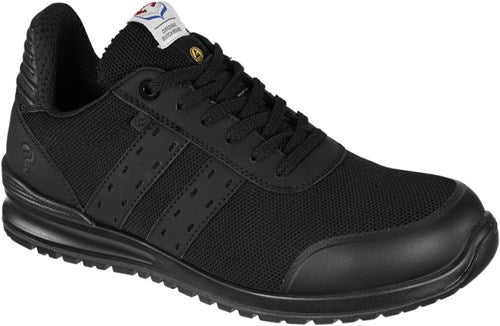 Quick werkschoen sprint dark laag qs0561 s1p | zwart | maat - 00.114.006.46