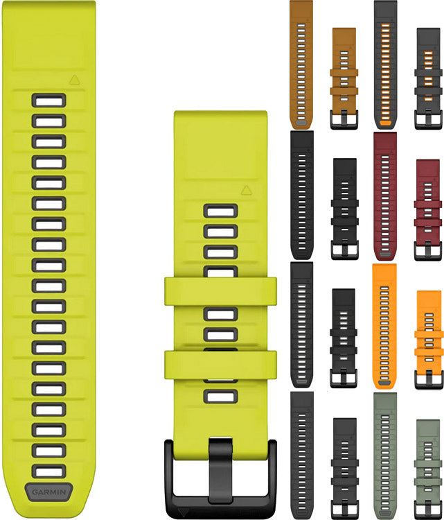 Cinturino in silicone Garmin fenix 8 7 6 quickfit™ 22mm