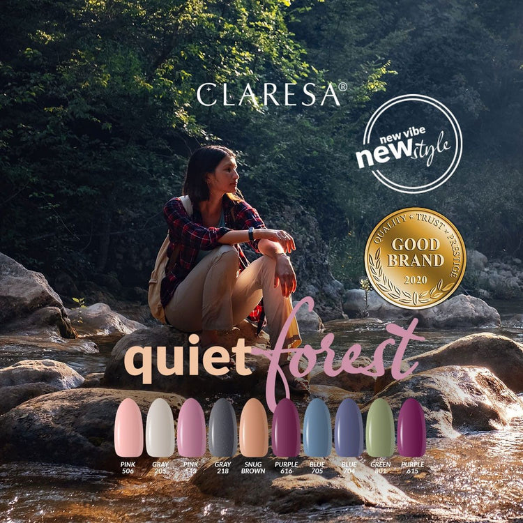 ClareSa CLALESA UV LED Gellak 5ml Purple 615 Foresta tranquilla