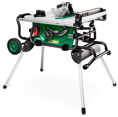 Hikoki c10rjwaz 1500w tafelzaagmachine (zaagtafel) 254mm op uitklapbaar onderstel - c10rjwaz
