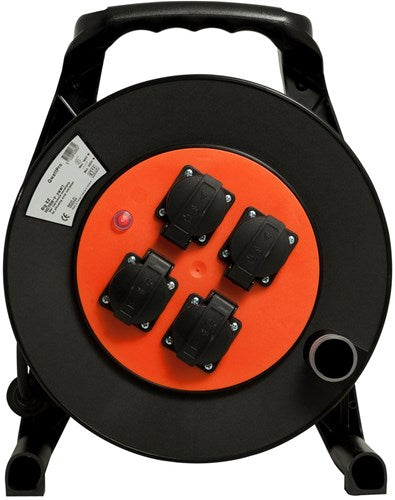 Avvolgicavo Qwattpro big ez ra 40m 3g2,5 h07rn-f nero - 1311004 - 1311004