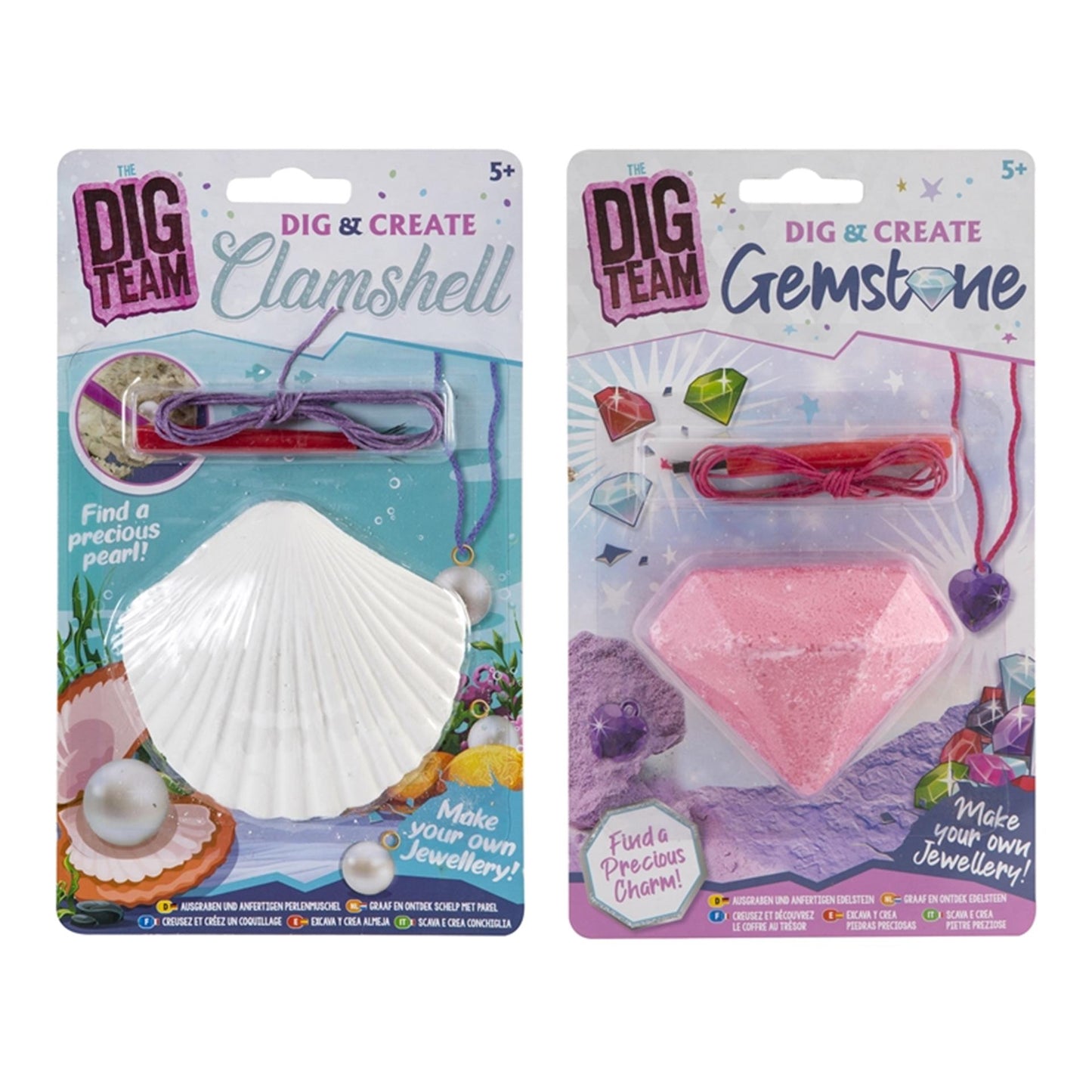 Set da taglio Grafix per pietre preziose o conchiglie