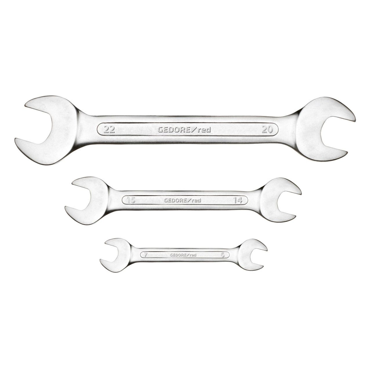 Gedore red r05105008 steeksleutelset sw6-22 lang metrisch 8-delig 3300959 - r05105008