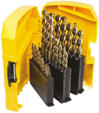 Accesorios Dewalt dt4957-qz casete de taladro de metal hss e cobalto | 29 piezas - dt4957-qz