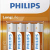 Batteria Philips longlife aa r6 12x4pz