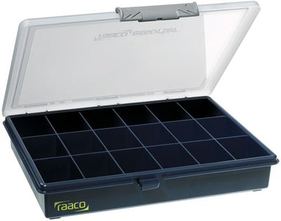 Scatola assortimento Raaco 18 scomparti