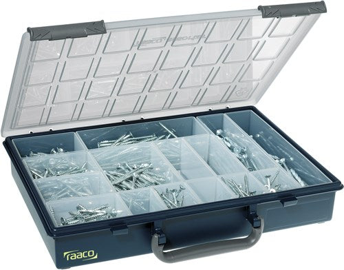 Raaco assortimentsdoos assorter 55 4x8 15 bakjes - 136211 136211