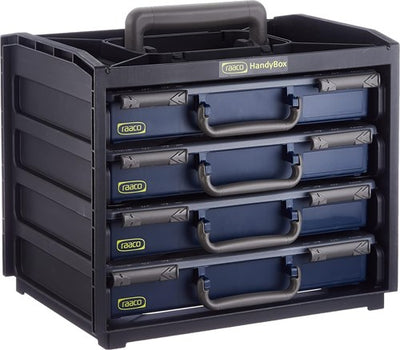 Caja surtida Raaco práctica caja con 4 surtidores - 136242