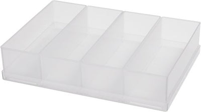 Scatole da inserimento Raaco 55 a8-2, (4 pz.) su vassoio - 136457 136457