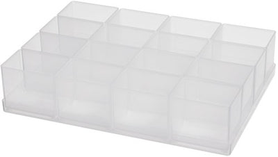 Cajas insertables Raaco 55 a9-1, (16 uds.) en bandeja - 105347 105347