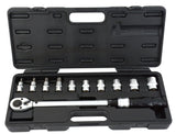 Radon torque wrench 1 2 40-210 nm fixable incl. bits - afbeelding 1