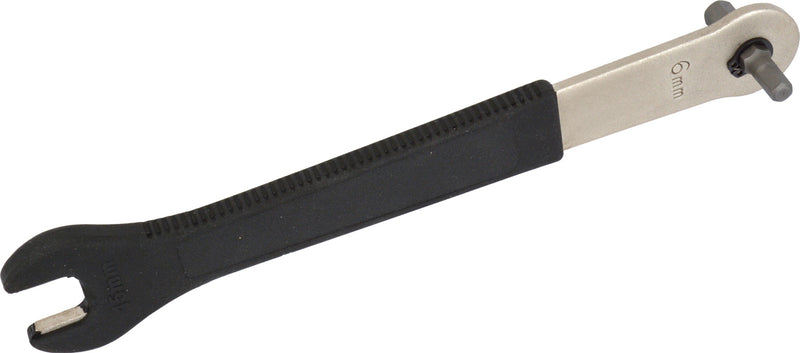 Llave de pedal de radón de 15 mm y llave hexagonal de 6 mm de 8 mm