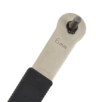 Llave de pedal de radón de 15 mm y llave hexagonal de 6 mm de 8 mm