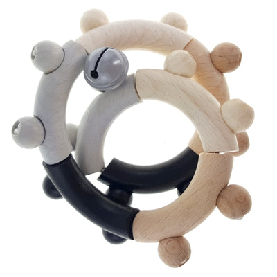 Sonajero Hess en forma de ocho (negro natural)