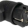 Enzo randaarde stekker rubber haaks abl - 6141230