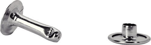 Rivetti tubolari rapidi ø9 x 13 mm, 25 pezzi + incudine - 5000416 - 5000416