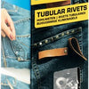 Rivetti tubolari rapidi ø9 x 13 mm, 25 pezzi + incudine - 5000416 - 5000416