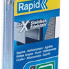 Rapido no. 140 graffe filo piatto inox 10 mm, 650 pezzi - 40109575 - 40109575