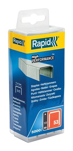 Rápido no. 53 grapas de alambre fino de 10 mm, 5.000 piezas - 40303085 - 40303085