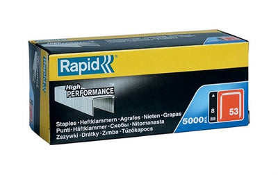 Rápido no. 53 grapas de alambre fino de 8 mm, 5000 piezas - 11857050 - 11857050