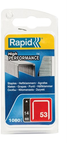 Rapid 1011750 - hogrings vr22 nero (215) | 3 pezzi