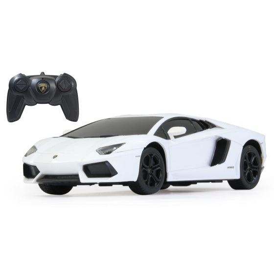 Rastar RC Aventador Boys 27 MHz 1:24 White