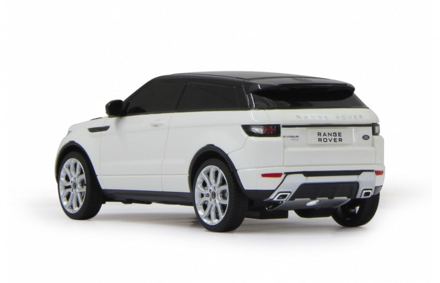 RASTAR RC RANGE ROVER EVOQUE RAGAZZI 1:24 27 MHz Bianco