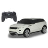 RASTAR RC RANGE ROVER EVOQUE RAGAZZI 1:24 27 MHz Bianco