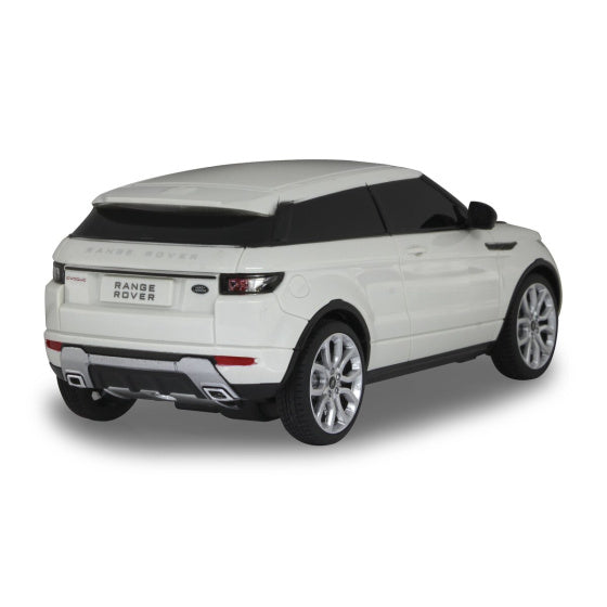 RASTAR RC RANGE ROVER EVOQUE RAGAZZI 1:24 27 MHz Bianco