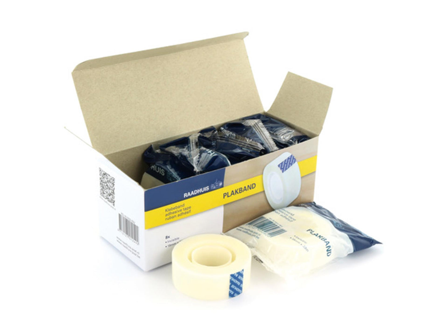 Nastro adesivo comunale invisibile 19mmx33m 10 rotoli