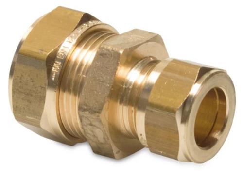 Acoplamiento reductor recto Bonfix compresión 15x12mm | piezas de 5 piezas