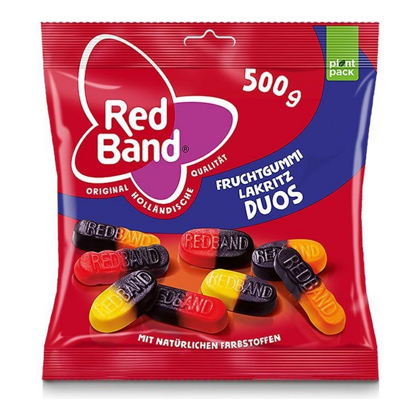 Red band fruchtgummi lacritz duos (12x 500gr)