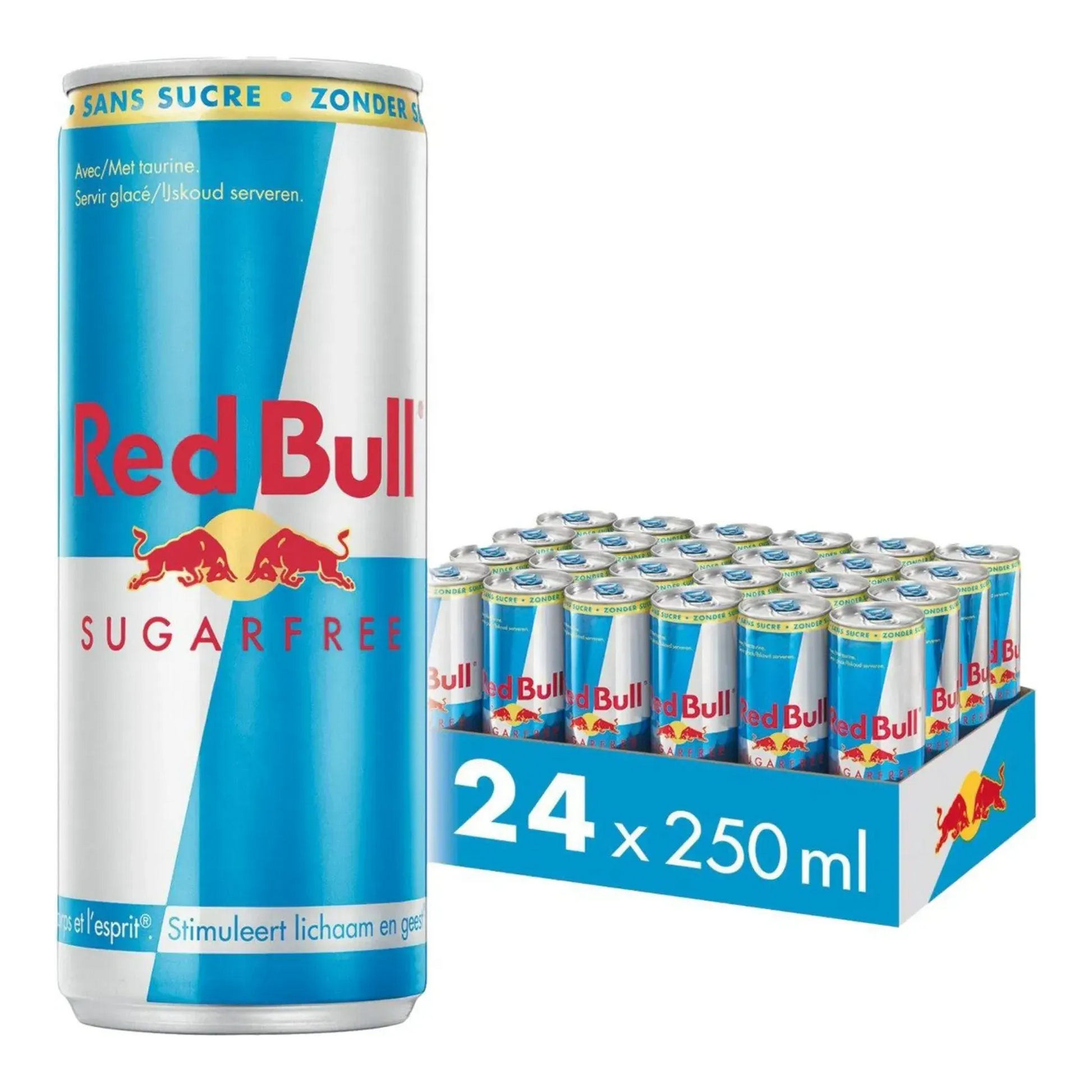 Lata Red Bull sin azúcar (24x 25cl)