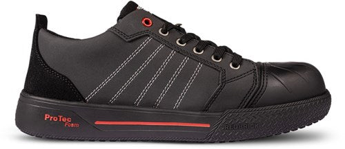 Redbrick champ low s3s | zwart | maat 36 - 8713458013585