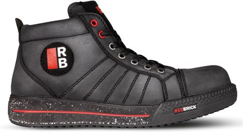 Zapato de seguridad duradero Redbrick perla s3l | negro | talla 47 - 8713458010300