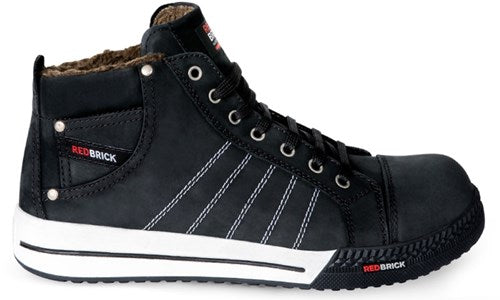 Redbrick ice sneaker hoog s3 gevoerd zwart - maat 40 - 11.083.037.40